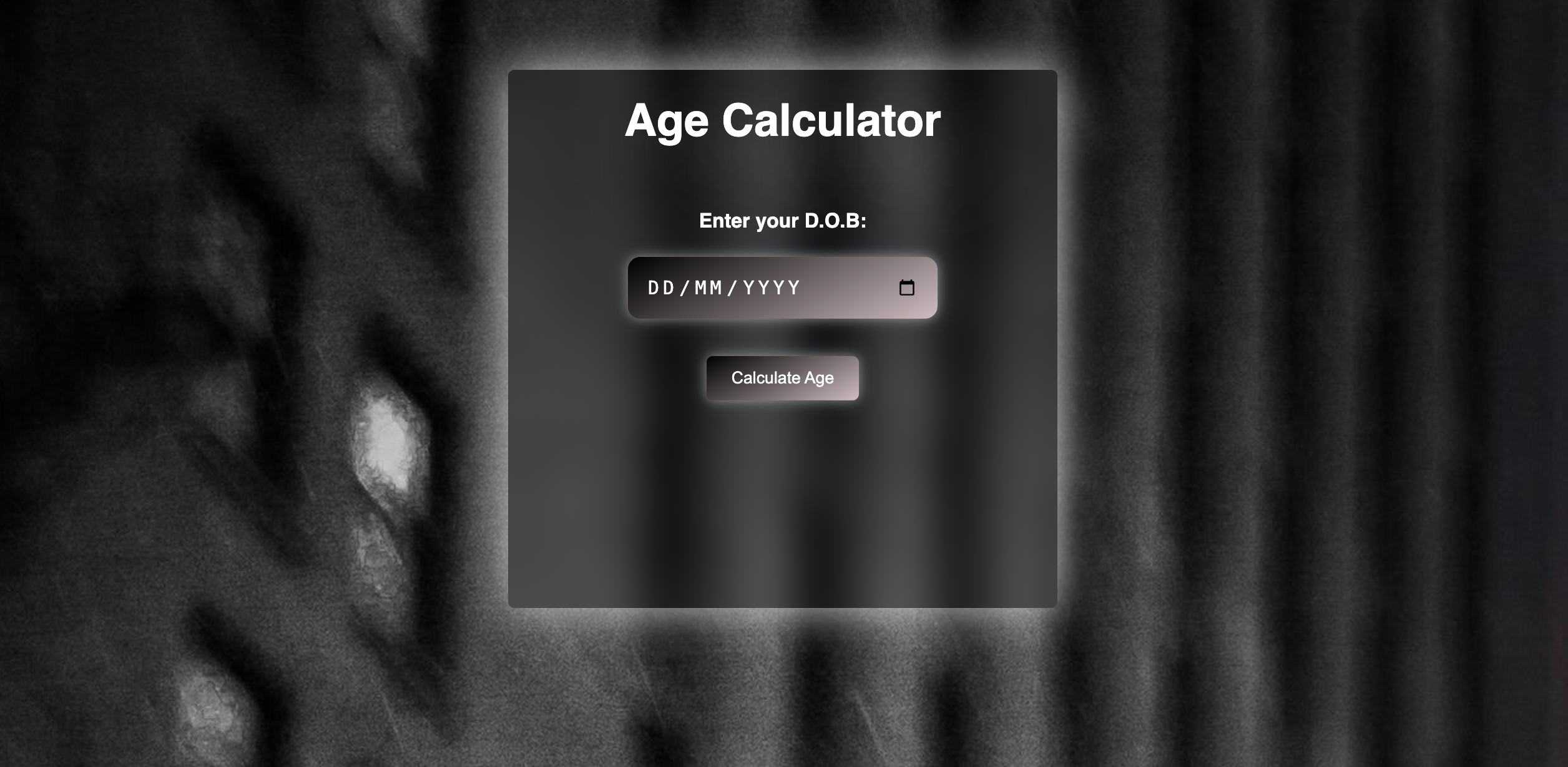 Age Calculator